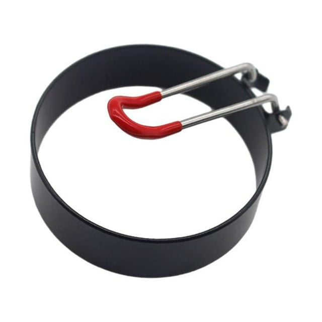Egg Frying with Handle Food Grade Easy to Clean Anti Scald Frying Eggs PVC Rubber