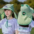 thumbnail image 5 of LRen Kids Sun Hats with Neck Flap with Rechargeable Fan Sun Hat for Kids with Wide Brim and UPF 50+ for Outdoor Summer Activities, 5 of 7