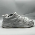 thumbnail image 1 of New Balance 608 V5 Mens Size 10 D White Casual Leather Sneaker Shoes MX608AW5, 1 of 6