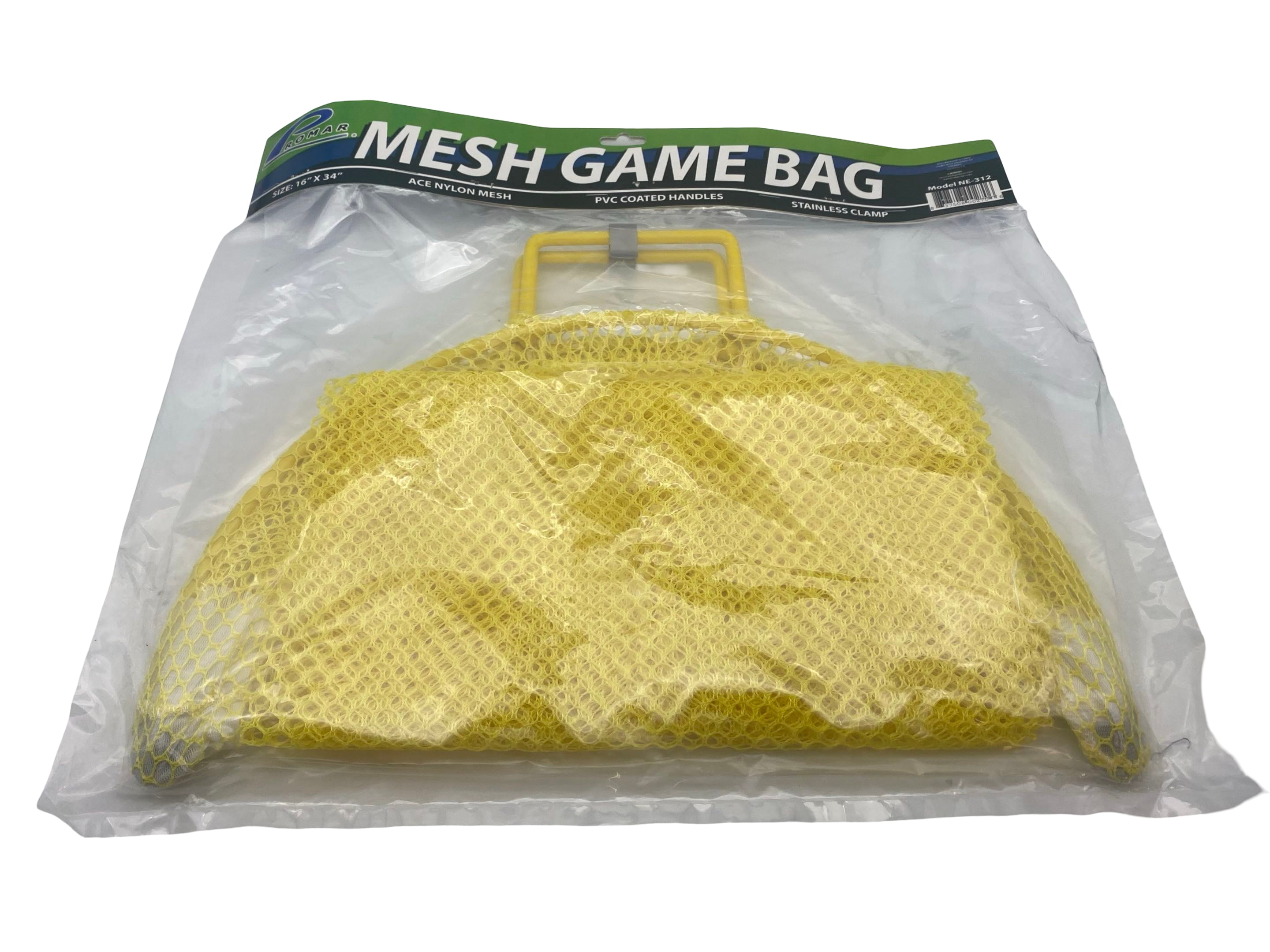 Promar Mesh Game Bag with Stainless Clamp and Ventilated Design