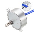 thumbnail image 3 of Synchronous Motor AC 100-127V 48-58RPM 50-60Hz CCW/CW 4W Turntable Gear Box for Hand-Made, 3 of 4