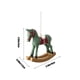 thumbnail image 3 of Xihbxyly Colgante de Caballo Balancín Navideño Vintage, de Resina, con Detalles Exquisitos, Decoración Festiva, Decoración Nostálgica para El Hogar, Ligero y Práctico, Tamaño 8 X 2 X 6,5 Cm., 3 of 6