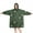 Dark Green Sun, variant on Wearable Oversized Blanket,Green Octopus Planet Star Pattern Wearable Blanket Hoodie for Adults,Cozy Hooded Blankets with Super Pockets,Super Warm Fuzzy Pullover for Women & Men