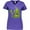 Purple, variant on Inktastic Happy Mardi Gras Big and Little Alligators with Beads Women's V-Neck T-Shirt