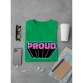 thumbnail image 3 of Proud Purple Banner T-Shirt Men -Smartprints Designs, Male x-Large, 3 of 4