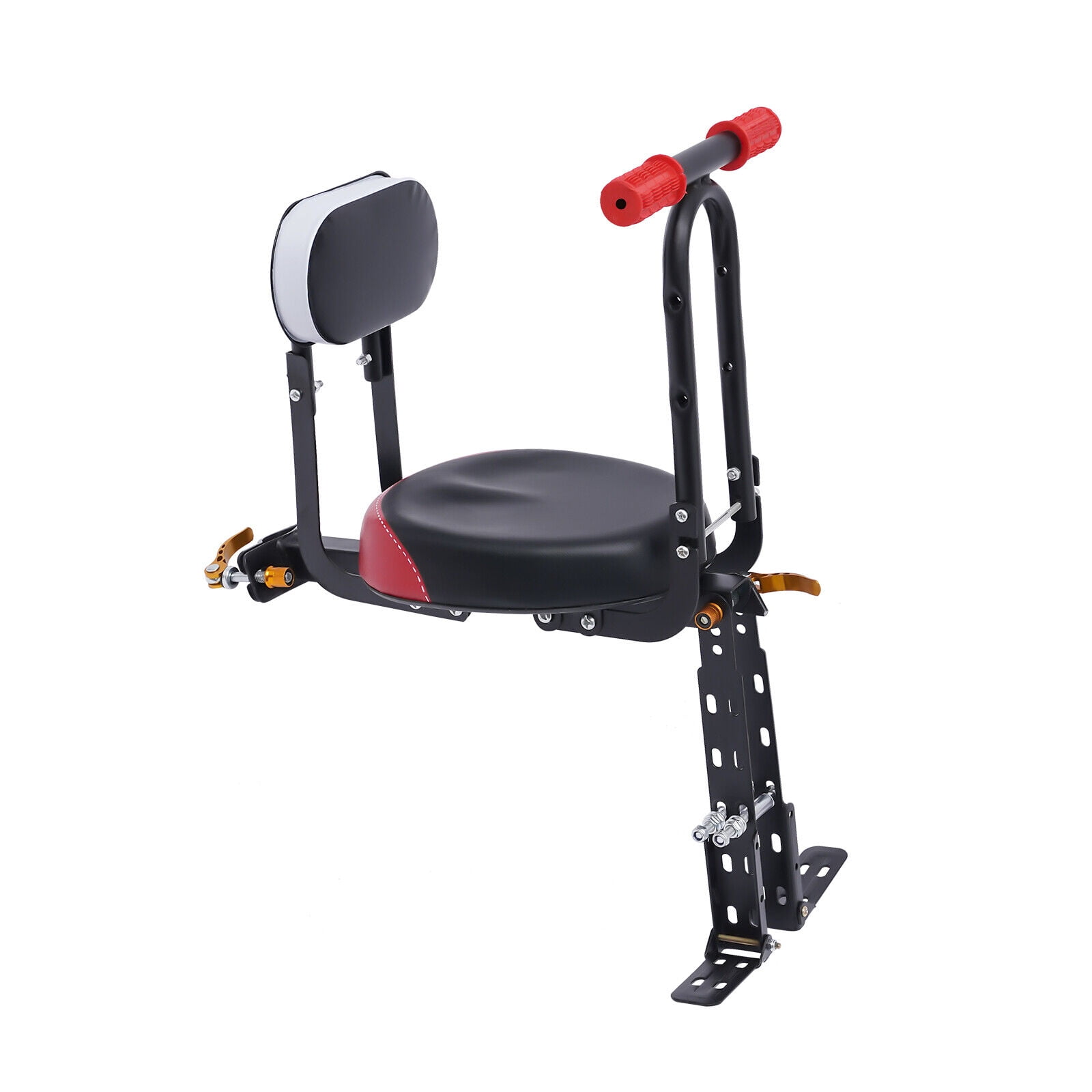 TFCFL 13.78inch Front Mounted Child Bike Seats, Foldable Baby Kids' Bicycle for Mountain Bikes