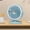 Blue, variant on XGFHYJEH Desk Fan, Box Fan, Small Fan, Box Fan Clearance, Small Desk Fan, Small Fans for Desk, Portable Personal Quiet Electric Fan for Home, Plastic