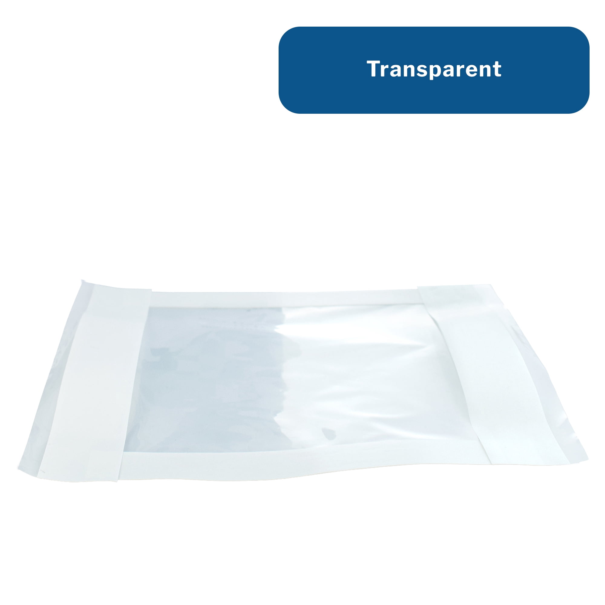 McKesson Moisture Barrier Film Dressings, Adhesive - Small, 7 in x 7 in, 5 Count, 80 Packs, 400 Total