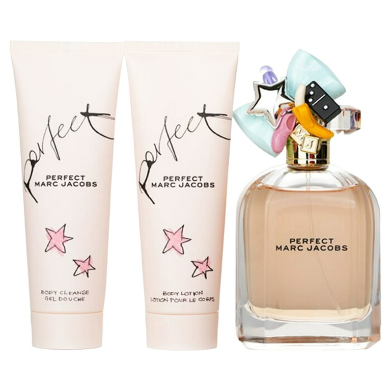 Marc Jacobs Perfect, Fresh 3 Piece Gift Set for Women, Eau de