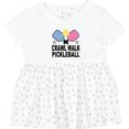 thumbnail image 3 of Inktastic Crawl Walk Pickleball Girls Baby Dress, 3 of 5
