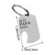 thumbnail image 3 of Llavero abridor de botellas de cerveza de acero inoxidable, abridor de botellas de bolsillo, abridor de botellas de bebidas, llavero de regalo para mujeres y hombres, abridor de botellas, 3 of 7