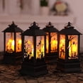 thumbnail image 2 of POINTERTECK Halloween Vintage Pumpkin Castle Light Lamp Party Hanging LED Party Decor, 2 of 5