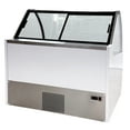 thumbnail image 6 of 55.5 in. 10 Pan Gelato Display Freezer, Ice Cream Display Freezer, Gelato Showcase Dipping Cabinet NSF Certified, 6 of 12