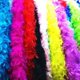 thumbnail image 1 of Pieza de fuego de plumas de bola de 2 metros de largo, tira de plumas, tira multicolor, accesorios de ropa, suministros para bodas, 1 of 1