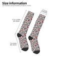 thumbnail image 2 of Yiaed Daisies Flowers Print Great elasticity Adult Stockings Sports socks for Men and Women, 2 of 6