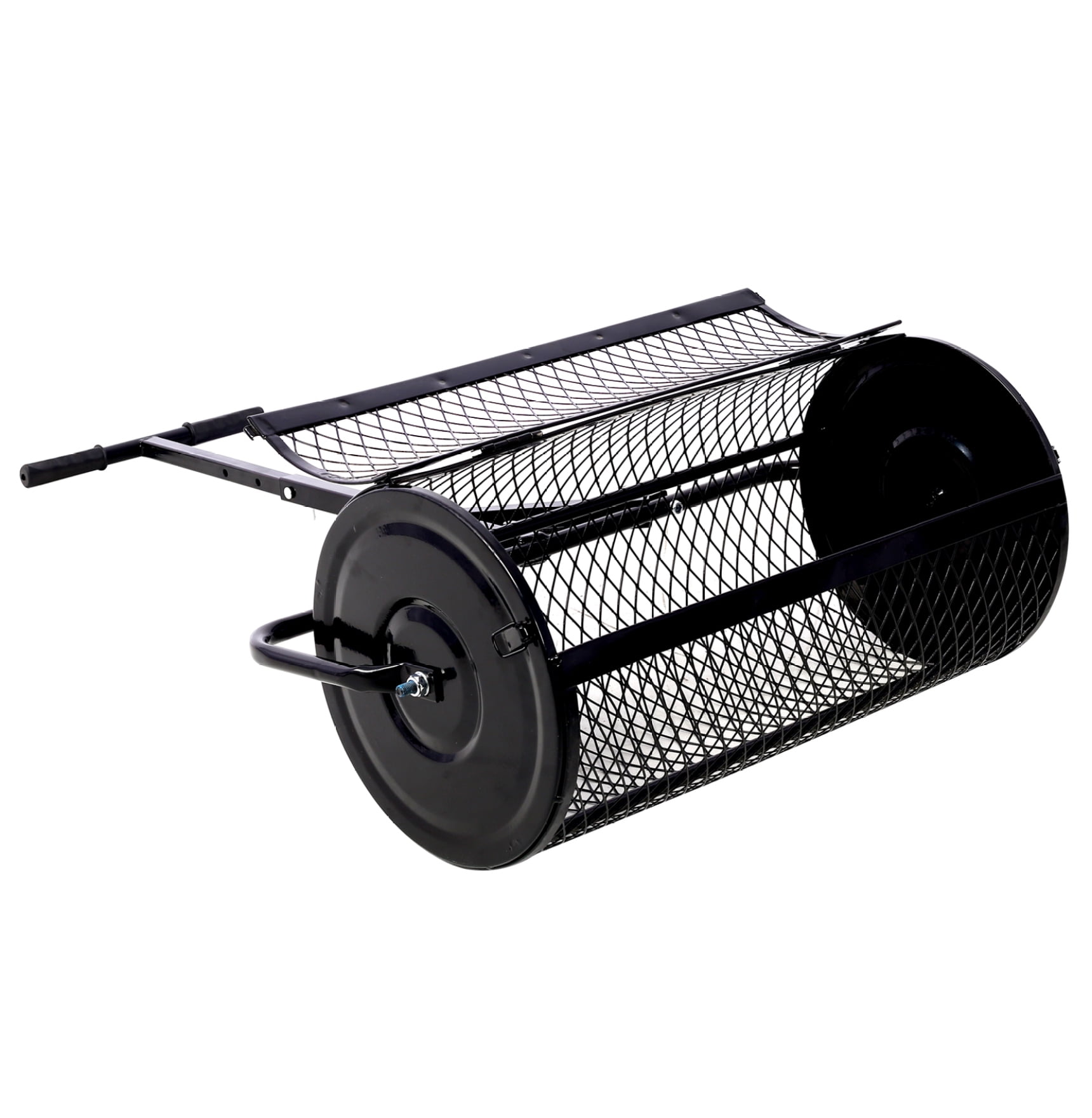 Peat Moss Spreader 24 inch Compost Spreader Metal Mesh T-Handle Lawn Care