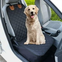2 Pcs Car Front Seat Covers for Dogs Scratch-Proof Pet Car Seat Cover Non-Slip Car Seat Protector for Dogs Bucket Seat Cover
