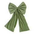thumbnail image 1 of Corona Navidad Lazos Navideña Interior Y Exterior () Verde, 1 of 9
