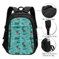 thumbnail image 3 of Salouo Hawaii Palms Pattern Extra Large Travel Laptop,Backpack with USB Charging Port College Backpack Business Work Bag Casual Daypack Fits for Men & Women, 3 of 7