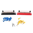 thumbnail image 4 of Power Distribution Block, High Conductivity 14 Terminals Bus Bar Safe Operation Low Resistance 2 Pcs Durable  for Yachts Without Terminals,With 32 Terminals, 4 of 7