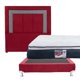 thumbnail image 1 of Colchón Matrimonial + Box Red + Cabecera Bora Spring Air Dicasa Monaco, 1 of 8