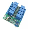 thumbnail image 4 of Módulo de interruptor de bloqueo automático de de avance momentáneo WIFI de 8 canales, control remoto de DIY, compatible c 12V Macarena Tablero de relé inalámbrico de 8 canales, 4 of 8