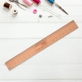 thumbnail image 4 of SEWOART Wooden Sewing Ruler with Clear Single Side Markings for Tailoring, 4 of 8