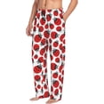 thumbnail image 6 of Sikiie Cartoon Ladybug Pajama Pants Men, PJ Bottoms, Sleep & Lounge Pants-X-Large, 6 of 6