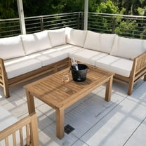 Kauai Natural Teak Indoor/Outdoor Coffee Table