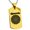 Gold, variant on Stainless Steel Nasu Samurai Crest Engraved Dog Tag Pendant Necklace