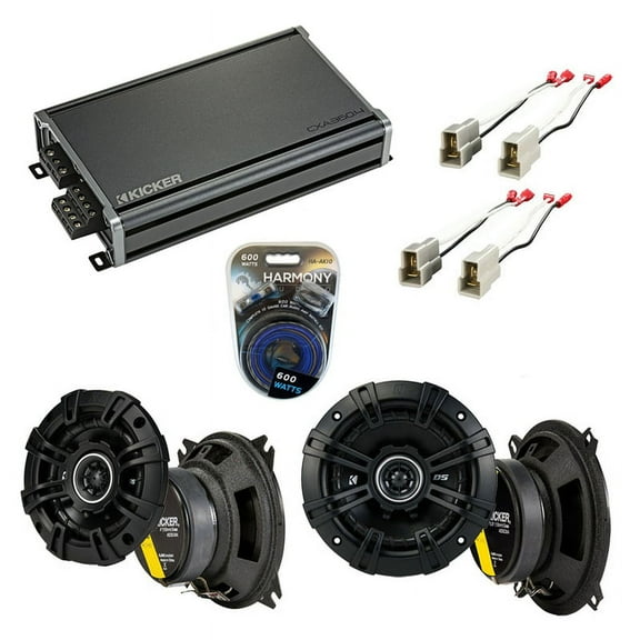 Fit GEO Tracker 1989-1991 Factory Speaker Replacement Kicker DSC4 DSC5 & CXA3604