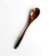 thumbnail image 3 of Wovilon Wooden Spoons For Cooking Plastic Spoons Soup Spoons 2Pc Western Tableware Wood Fork Spoon Dessert Fruit Serving Children Food Utensi, 3 of 3