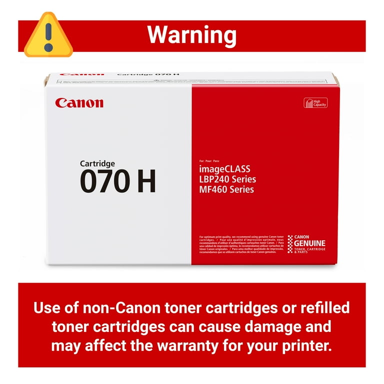 Canon 070 Black, High Capacity Black Toner Cartridge Compatible