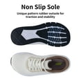 thumbnail image 7 of AOV Wide Toe Box Shoes Women Arch Support Walking Shoes for Plantar Fasciitis Orthotic Air Tennis Sneakers Beige Size 8.5, 7 of 7