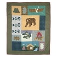 thumbnail image 1 of Cabin Bear Throw, 1 of 1