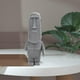 thumbnail image 5 of 1 pieza de estatua antigua de la Isla de Pascua, decoración monolítica para adornos de mesa, color gris Gris 4, 5 of 7