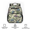 thumbnail image 6 of KUIFORTI Print Tractor Toddler Backpack Boys Kids School Bag with Side Pockets Adjustable Straps Lightweight for Preschool Kindergarten Back to School Essentials Gifts, 6 of 7