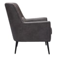 thumbnail image 3 of ZUO Ontario Modern Accent Chair in Vintage Black, 3 of 10