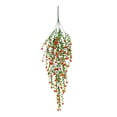 thumbnail image 2 of AUNVITO UV Resistant Artificial Eucalyptus Hanging Vine Basket Plant, Wall Ceiling Porch Balcony Greenery Decor Garland, 2 of 6