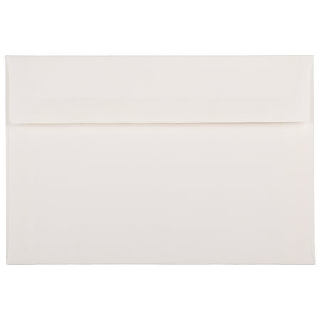 UPC: 0609722983532 | JAM A8 Strathmore Invitation Envelopes  5 1/2 x 8 1/8  Bright White Linen  25/Pack