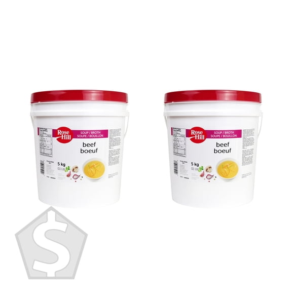 Rose Hill Beef Soup Base, 5 kg - Pack of 2