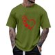 thumbnail image 1 of Tops para hombre, blusas y camisas de manga corta con cuello redondo para hombre, camisetas casuales con estampado de moda para hombre, blusa de manga corta, blusa de poliéster para hombre., 1 of 4
