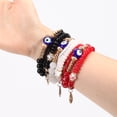 thumbnail image 2 of Twinfree 8 sets Bohemian Bracelets Set for Women, Stackable Boho Stretch Multilayer Colorful Stack Beads Bracelet, 2 of 7