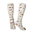 thumbnail image 4 of Balery Mushrooms And Butterflies Fun Novelty Socks Men'S Women'S Crew Socks Funny Crazy Novelty Socks Quirky And Cool Socks, 4 of 9