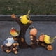thumbnail image 2 of Juego de 4 piezas de resina para jardín, patio, decoración de aves de alta simulación, adorno animal, 2 of 12