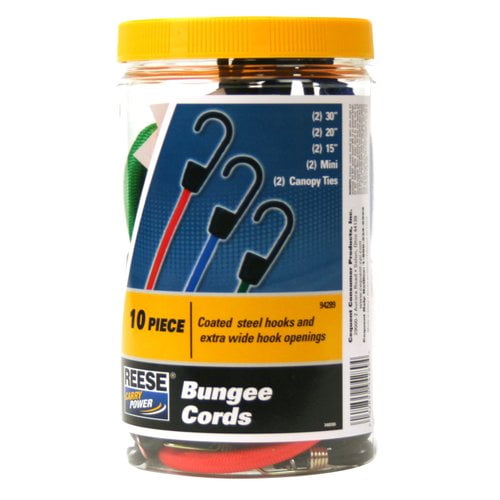 Reese Carry Power Bungee Jar, 10 Pieces