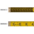 thumbnail image 2 of Rawiri Double-Sided Measuring Tape Sewing Soft Tape Tailors Measuring Tape for Chest/Waist, 150 cm Yellow Rawiri, 2 of 6