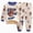 boy outfits-Blue, variant on TOWED22 Toddler Boys Fall Clothes 2 Piece Long Sleeve Print Pattern Crewneck Sweatshirt Fleece Pants Soft Outfits Set(Purple,9-10 Y)