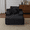 Black, variant on Leumius Oversized Chaise Lounge Indoor,Cozy Cloud Couch Modern Plush Corduroy Upholstered Sofa Bed with 3 Pillows and Wide Armrest for Living Room, No Assembly Required,White