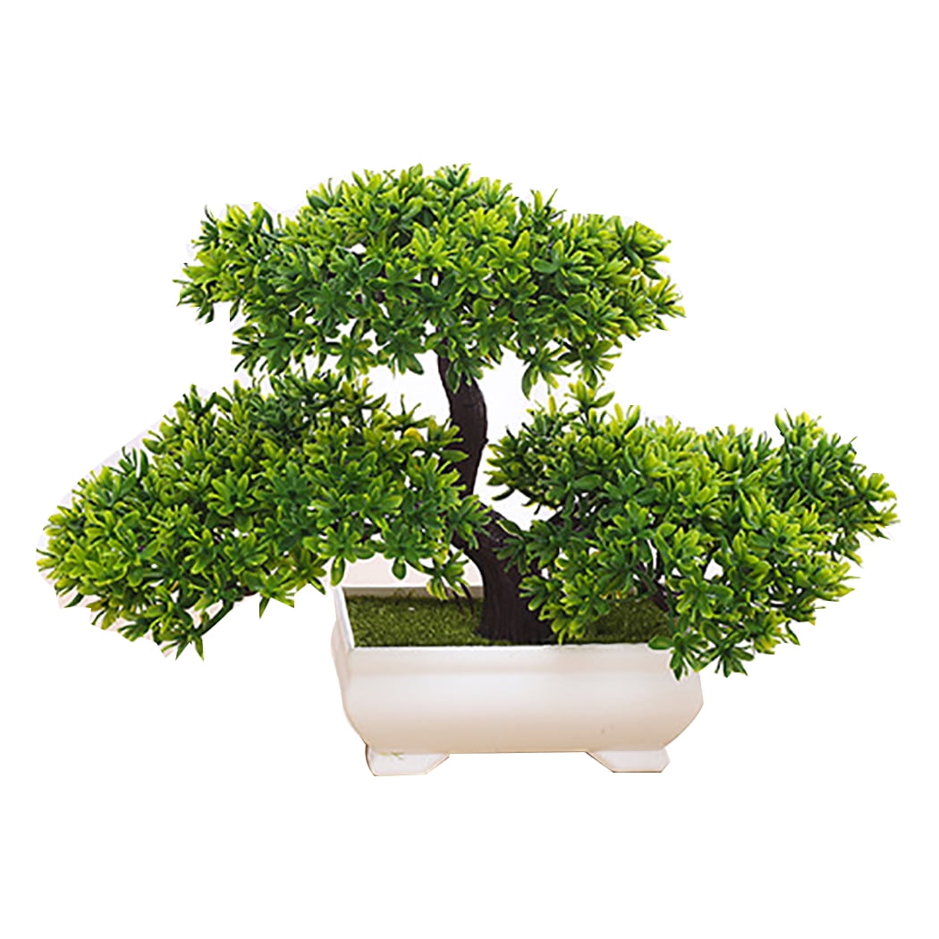Artificial Bonsai Fake Home Plants Tree Decor Potted Pot Office Garden Succulent 